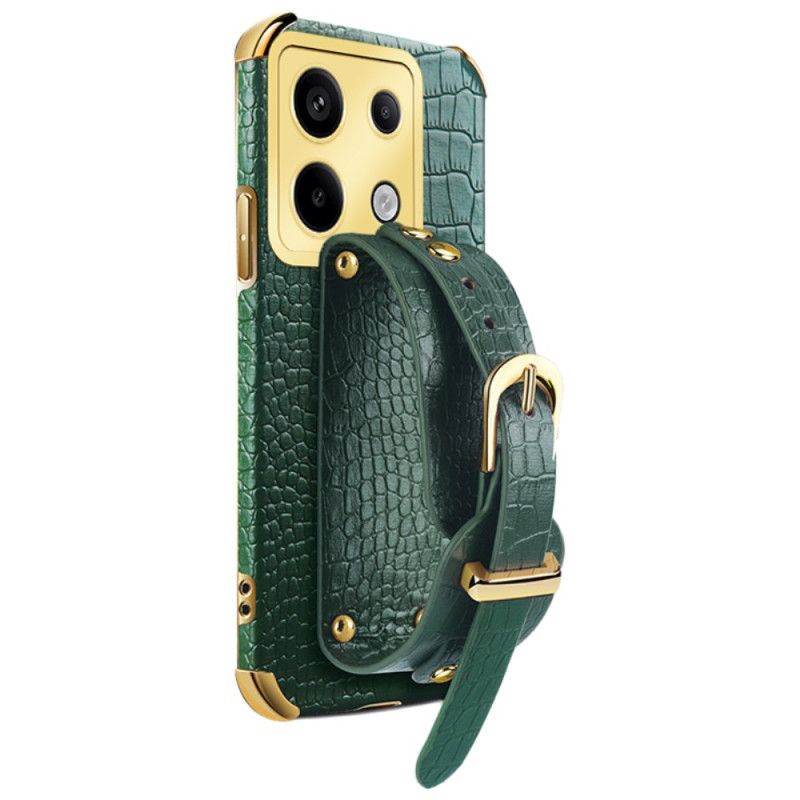 Kryt Poco X6 5g Kryty Na Mobil Krokodýlí Styl S Náramkem