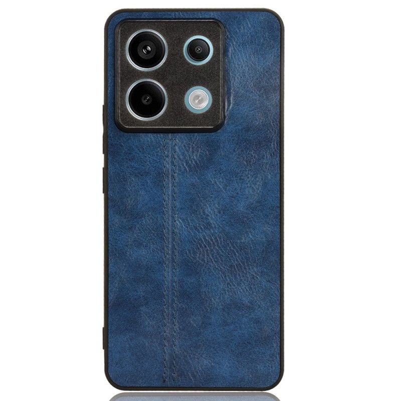 Kryt Poco X6 5g Prošívání Z Umělé Kůže