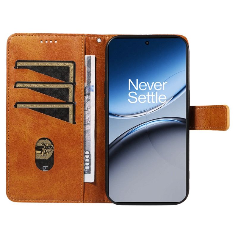 Kožený Kryt Na Oneplus Nord 4 Geometrická Linie