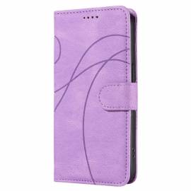 Kožený Kryt Na Oneplus Nord 4 Vlnitý Řádek