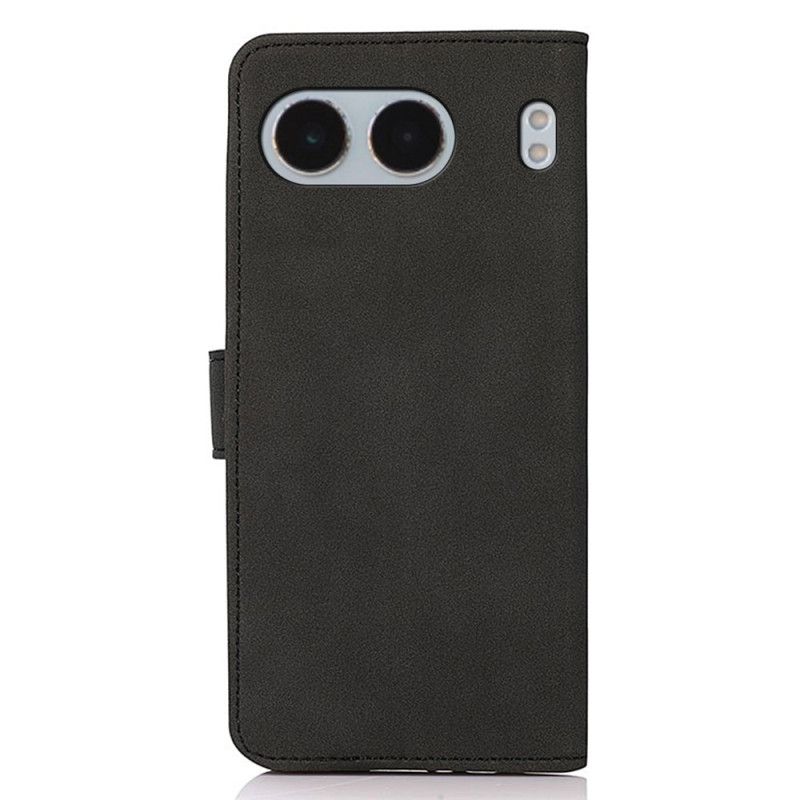 Kožený Kryt Oneplus Nord 4 Khazneh Semišový Efekt