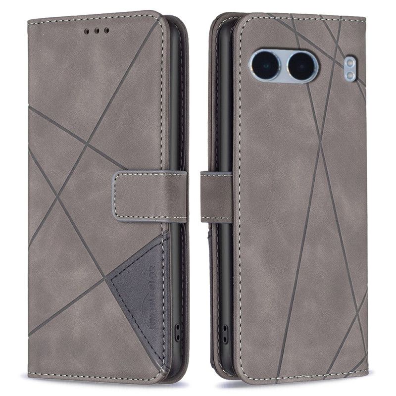 Kožený Kryt Oneplus Nord 4 Vzorovaná Barva Binfen