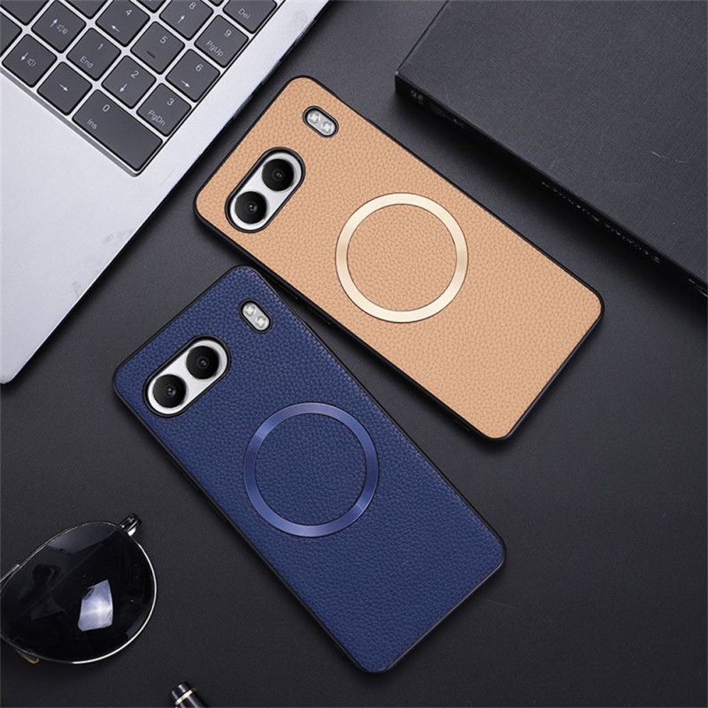 Kryt Na Oneplus Nord 4 Liči Koženka Kompatibilní S Magsafe