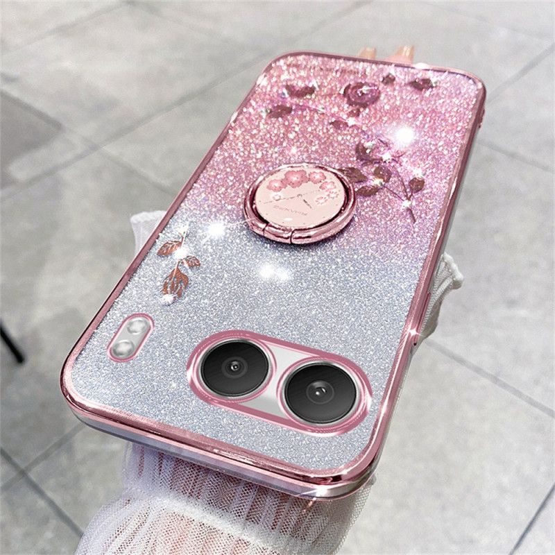 Kryt Oneplus Nord 4 Kadem Držák Na Prsteny S Flitry A Kamínky