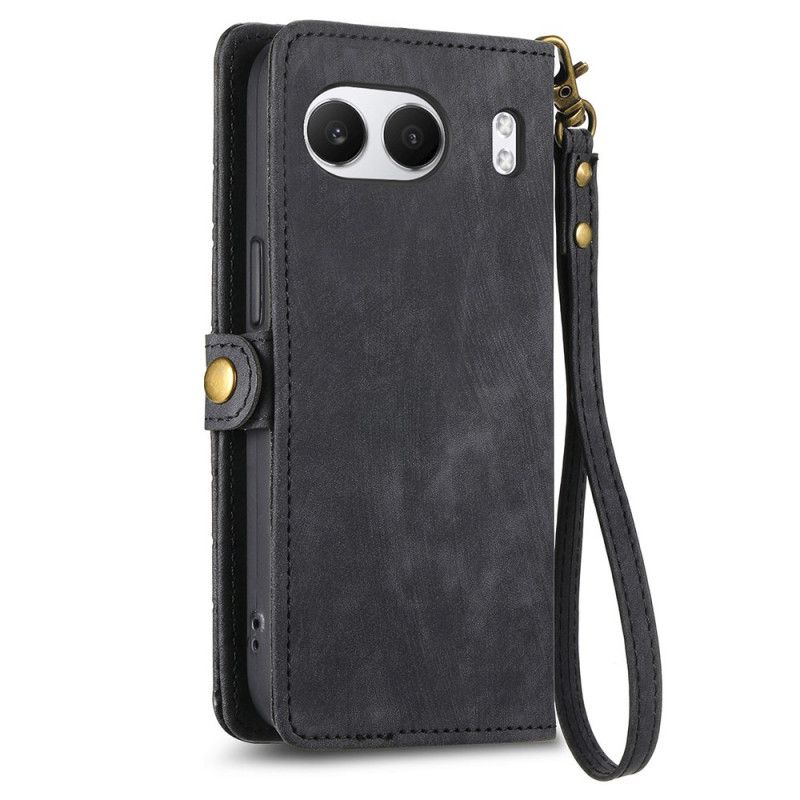 Peněženková Pouzdra Oneplus Nord 4 Kryty Na Mobil Peněženka S Geometrickým Vzorem