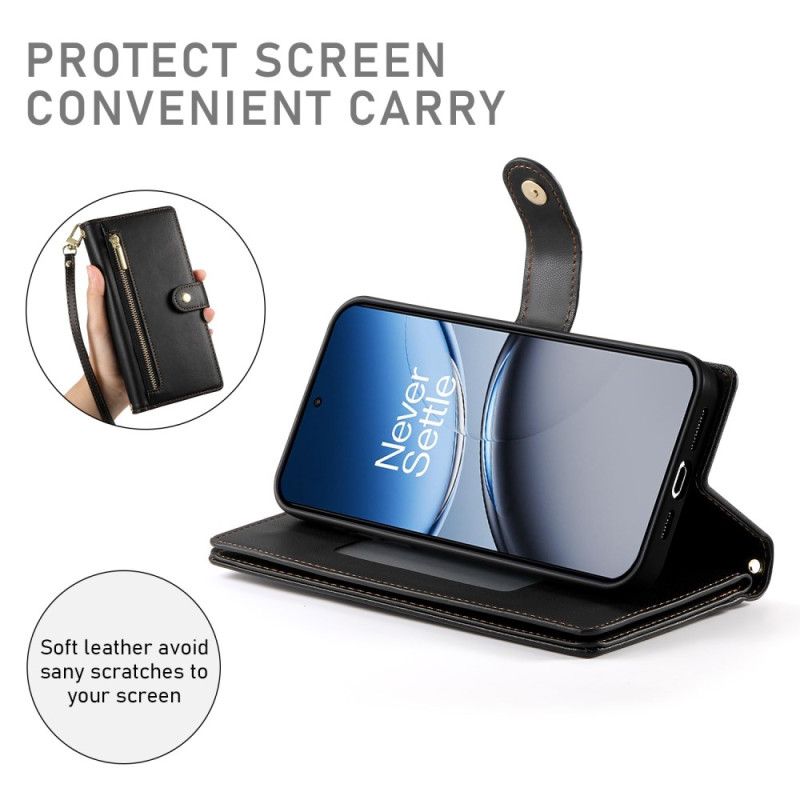 Peněženková Pouzdra Oneplus Nord 4 Kryty Na Mobil Peněženka S Páskem A Ramenním Popruhem