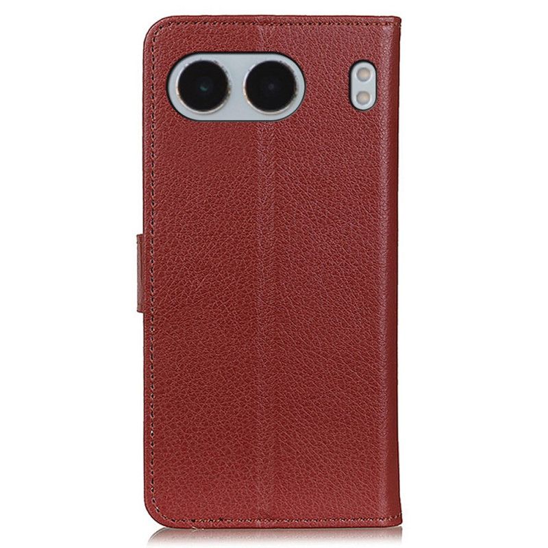 Peněženková Pouzdra Oneplus Nord 4 Kryty Na Mobil Tradiční Umělá Kůže