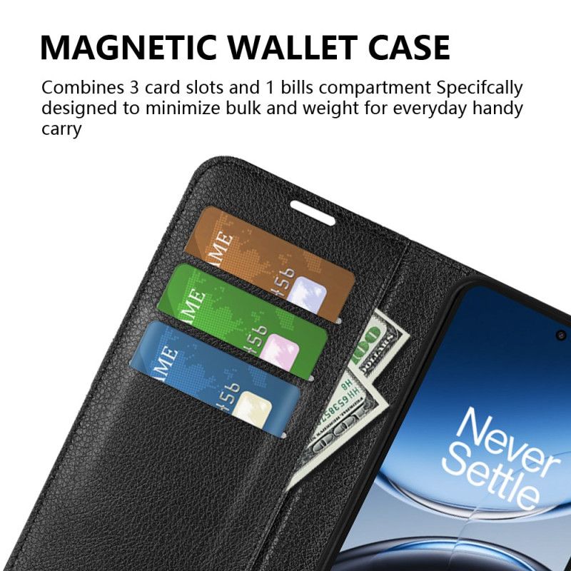 Peněženková Pouzdra Oneplus Nord 4 Kryty Na Mobil Umělá Kůže Liči
