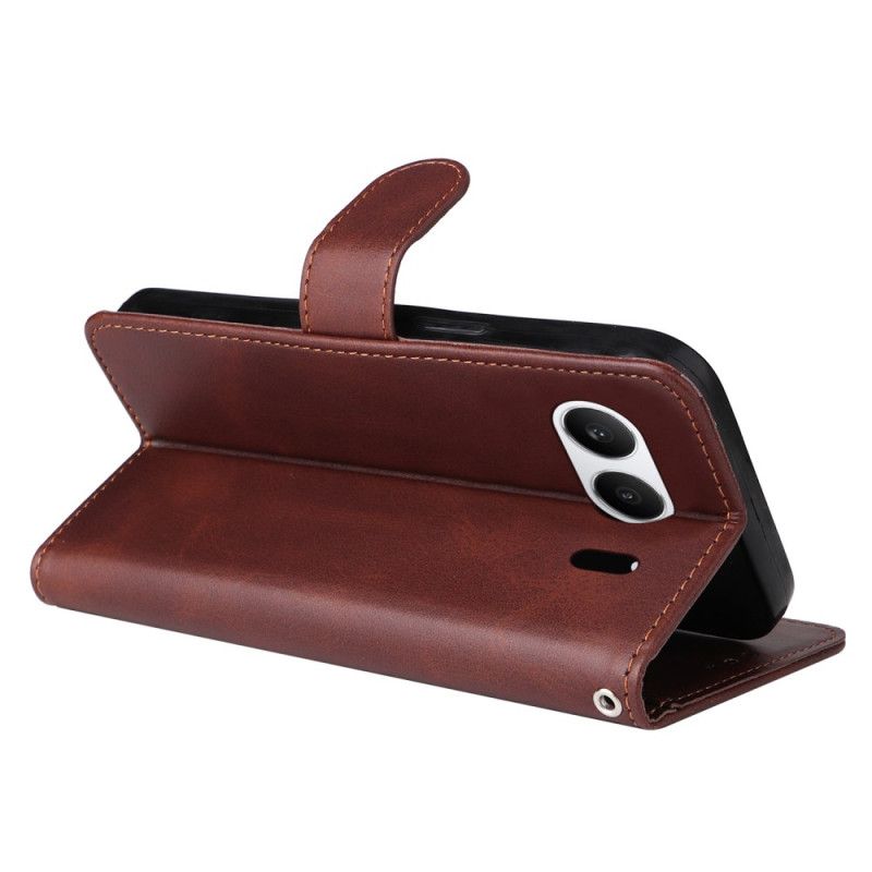 Peněženková Pouzdra Oneplus Nord 4 Kryty Na Mobil Umělá Kůže S Jednoduchým Řemínkem