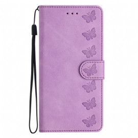 Peněženková Pouzdra Oneplus Nord 4 Motýlí Okraj