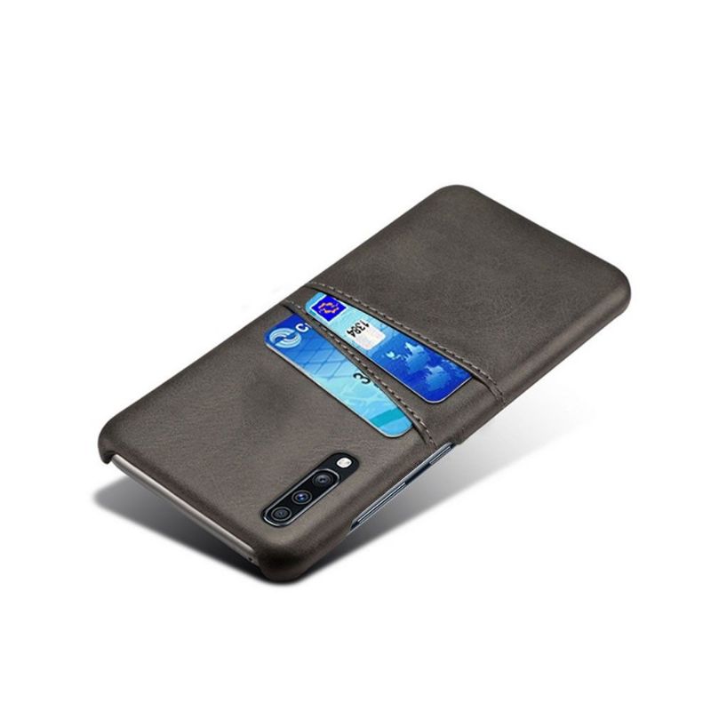 Kryt Na Samsung Galaxy A70 Držák Karet S Efektem Melody Leather