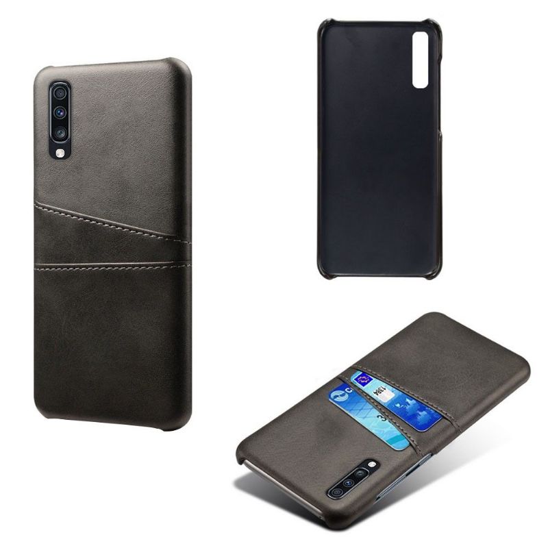 Kryt Na Samsung Galaxy A70 Držák Karet S Efektem Melody Leather