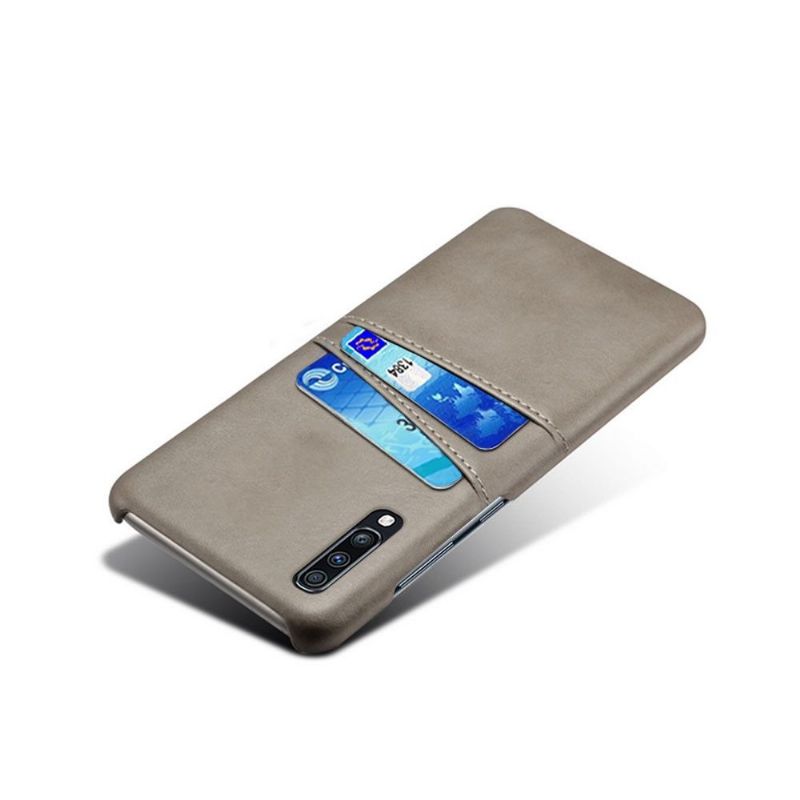 Kryt Na Samsung Galaxy A70 Držák Karet S Efektem Melody Leather