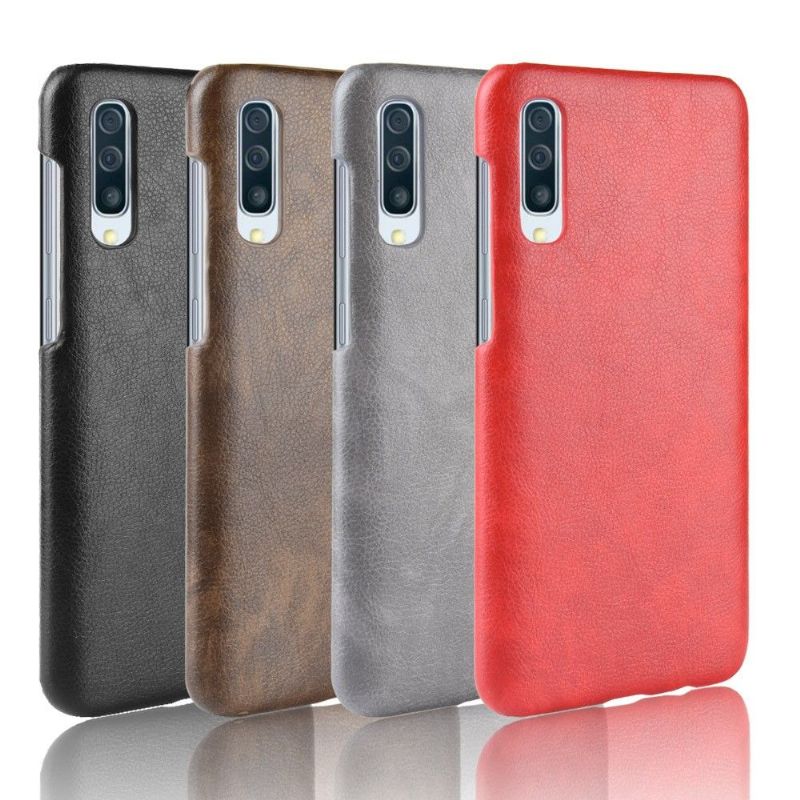 Kryt Na Samsung Galaxy A70 Prémiový Kožený Efekt