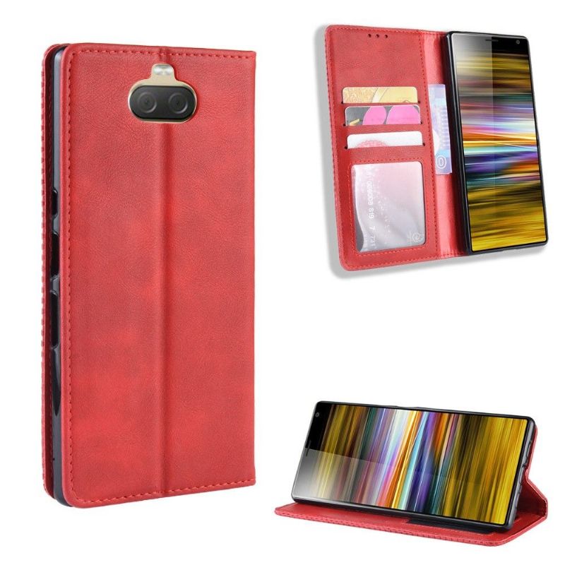 Pouzdra Na Sony Xperia 10 Plus Kožený Styl Le Cirénius