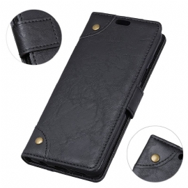 Pouzdra Na Sony Xperia 10 Plus Umělá Kůže V Retro Stylu Simon