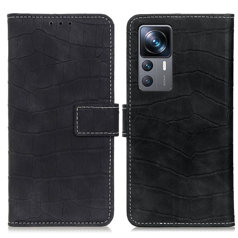 Flipové Pouzdro Na Xiaomi 12T / 12T Pro Krokodýl