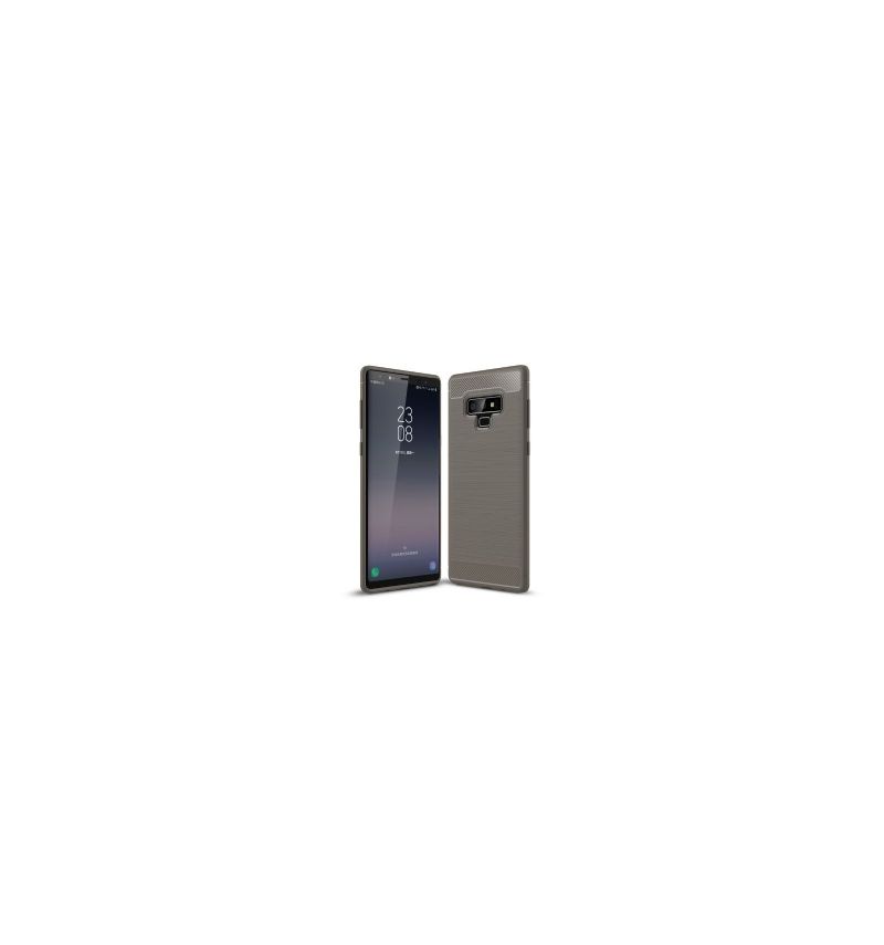Kryt Na Samsung Galaxy Note 9 Kartáčovaný Uhlík