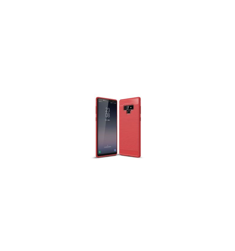 Kryt Na Samsung Galaxy Note 9 Kartáčovaný Uhlík