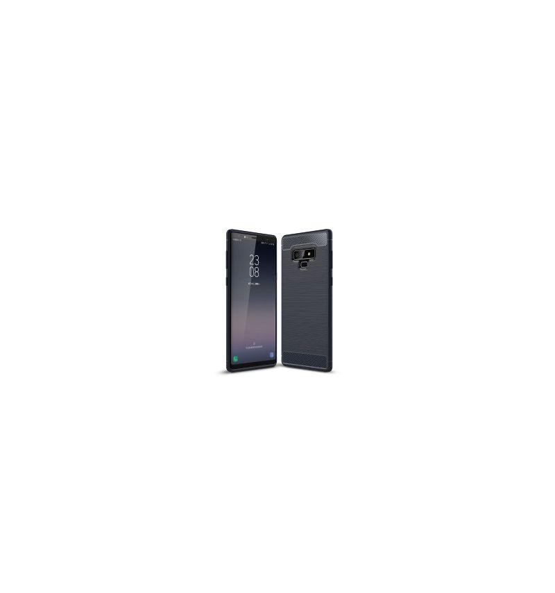 Kryt Na Samsung Galaxy Note 9 Kartáčovaný Uhlík