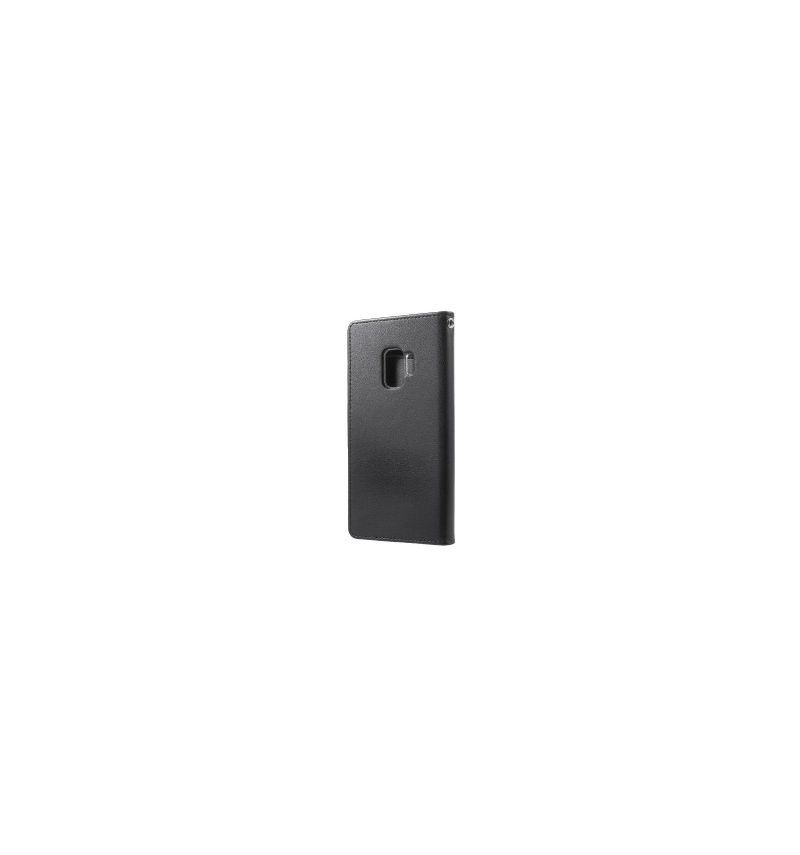Flipové Pouzdro Na Samsung Galaxy S9 Imitace Rtuťové Kůže Premium