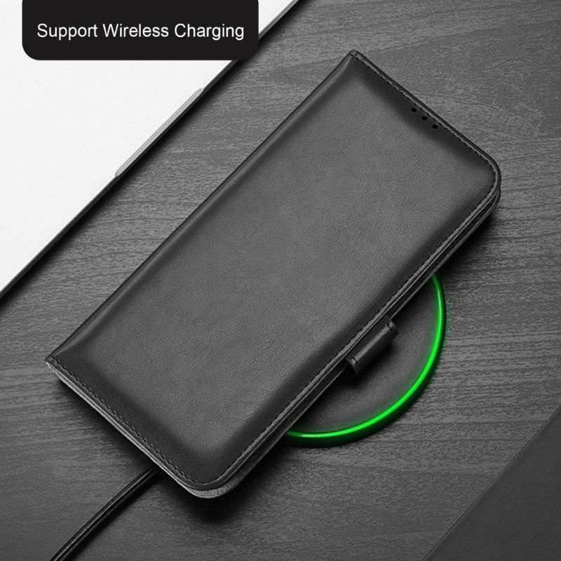 Flipové Pouzdro Na Samsung Galaxy S9 Řada S Koženými Efekty Kado