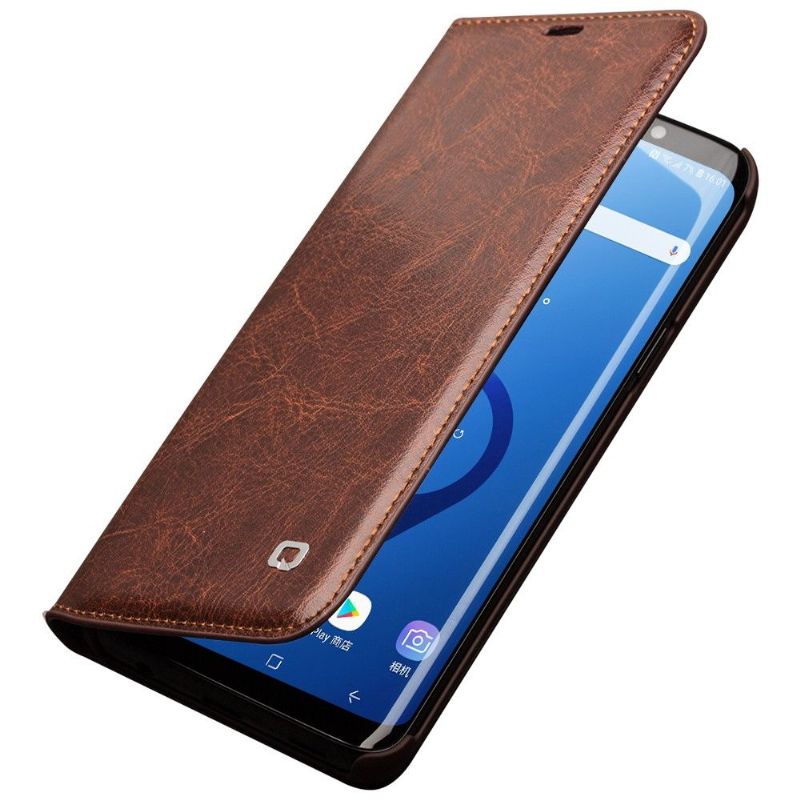 Pouzdra Na Samsung Galaxy S9 Ručně Vyráběná Pravá Kůže