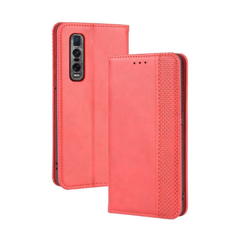 Kožené Pouzdro Na Oppo Find X2 Pro Kožený Styl Cirénius