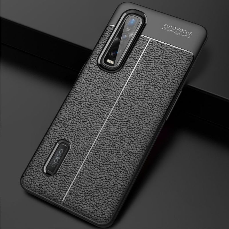 Kryty Na Mobil Na Oppo Find X2 Pro Gel Pro Konečnou Úpravu Umělé Kůže