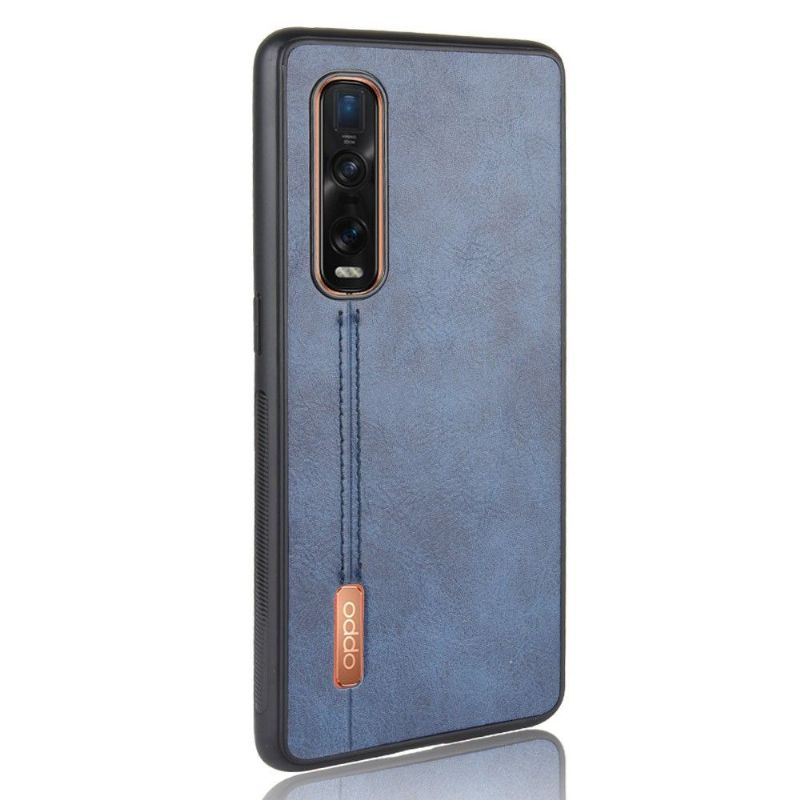 Kryty Na Mobil Na Oppo Find X2 Pro Kožený Efekt