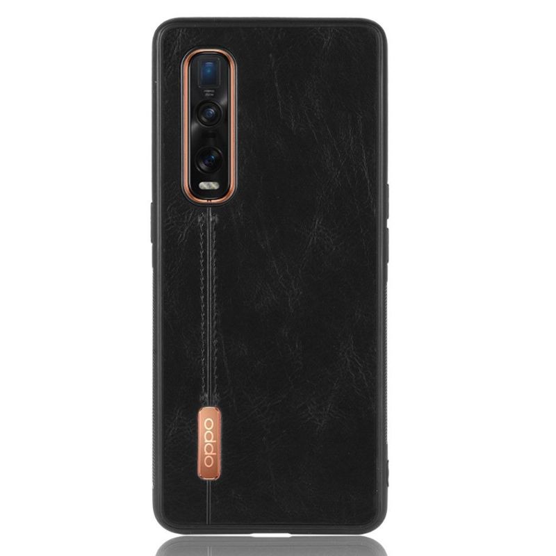 Kryty Na Mobil Na Oppo Find X2 Pro Kožený Efekt