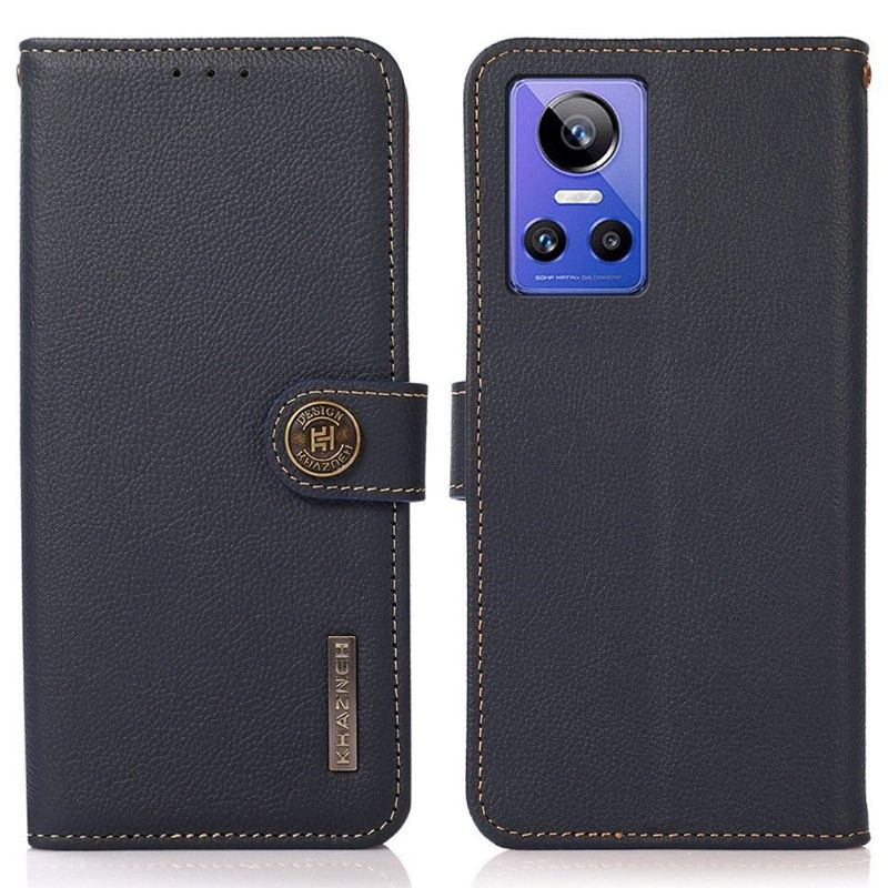 Flipové Pouzdro Na Realme GT Neo 3 Klasická Kůže Khazneh