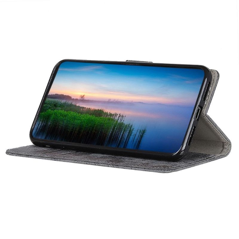 Flipové Pouzdro Na Samsung Galaxy A03 Core Cyrius Faux Leather Vintage
