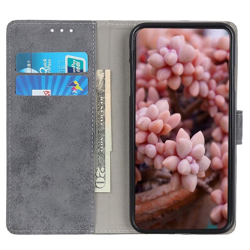 Flipové Pouzdro Na Samsung Galaxy A03 Core Cyrius Faux Leather Vintage