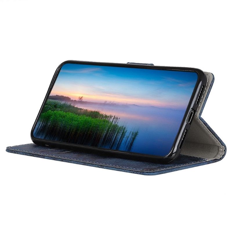 Flipové Pouzdro Na Samsung Galaxy A03 Core Cyrius Faux Leather Vintage