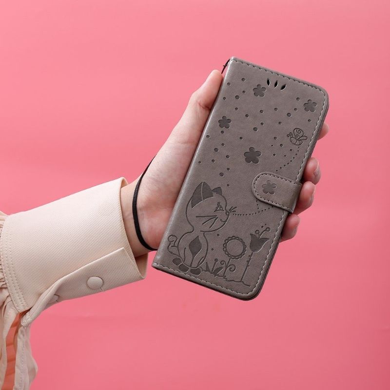 Flipové Pouzdro Na Samsung Galaxy A03 Core Ilustrace Kat