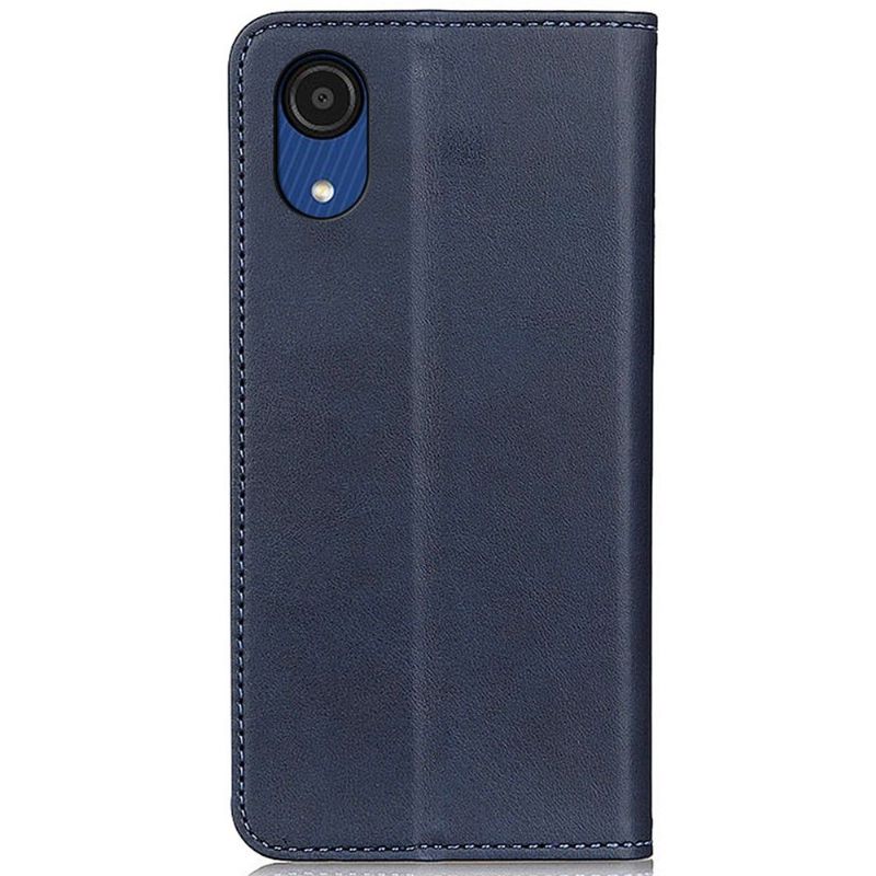 Flipové Pouzdro Na Samsung Galaxy A03 Core Kožené Pouzdro Simone Flip Umělá Stará Kůže