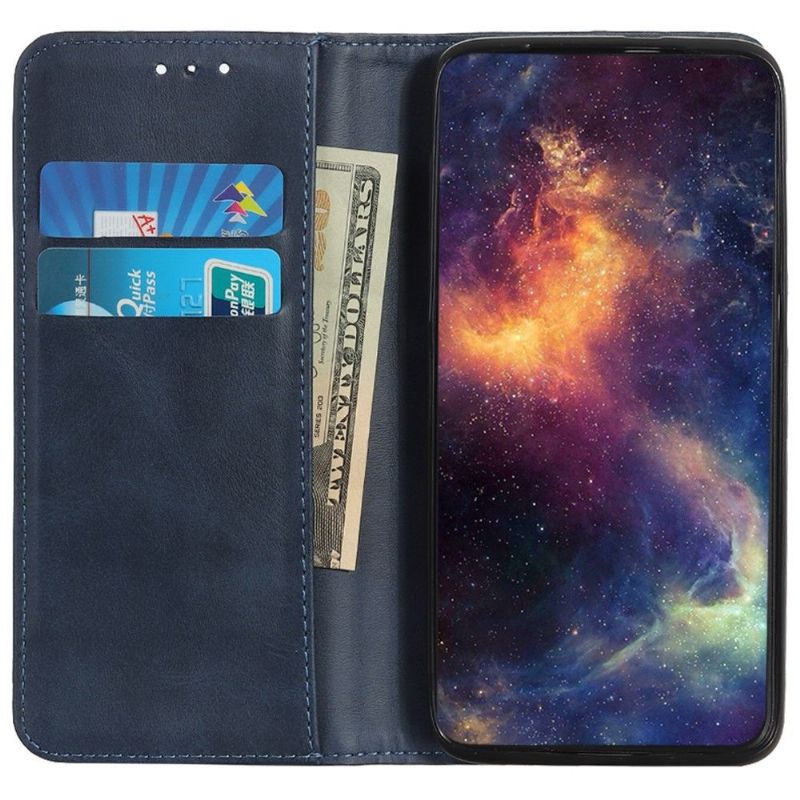 Flipové Pouzdro Na Samsung Galaxy A03 Core Kožené Pouzdro Simone Flip Umělá Stará Kůže