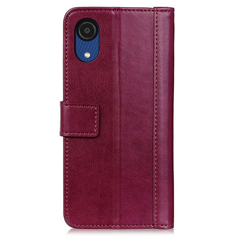 Flipové Pouzdro Na Samsung Galaxy A03 Core Kožené Pouzdro Umělá Kůže Cerena Folio