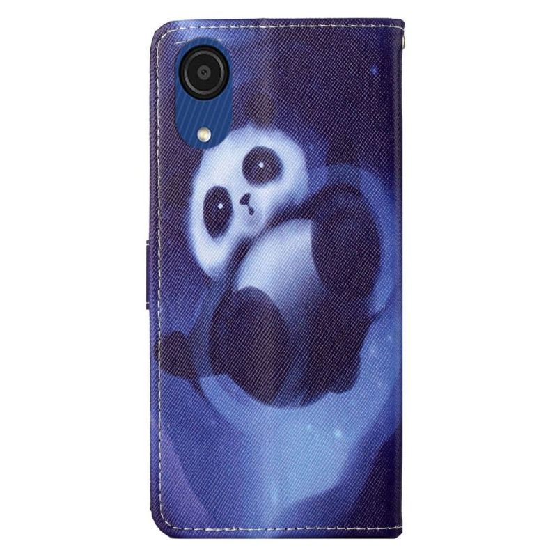 Flipové Pouzdro Na Samsung Galaxy A03 Core Panda