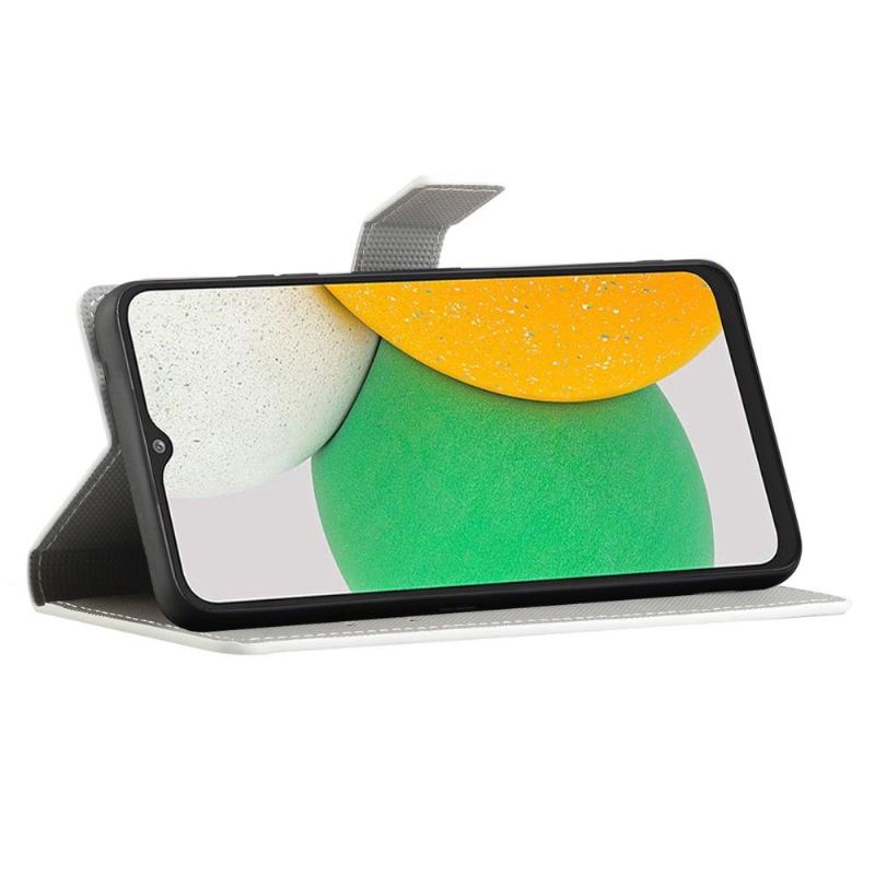 Flipové Pouzdro Na Samsung Galaxy A03 Core Vintage Americká Vlajka