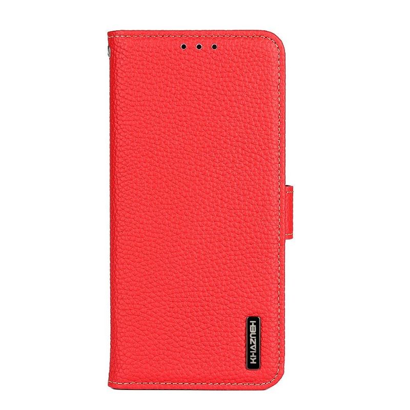 Flipové Pouzdro Na Samsung Galaxy A03 Core Zrnitá Kůže Khazneh