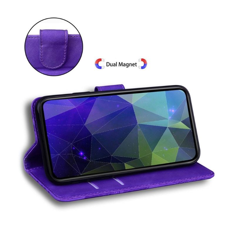 Flipové Pouzdro Na Samsung Galaxy A03 Core Římský Měkký Dotek