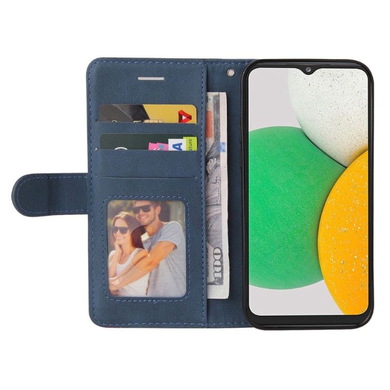 Kožené Pouzdro Na Samsung Galaxy A03 Core Bicolor Artistic