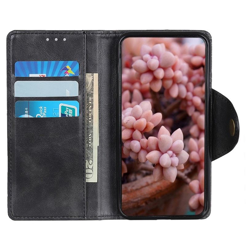 Kožené Pouzdro Na Samsung Galaxy A03 Core Full Protect Matná Umělá Kůže