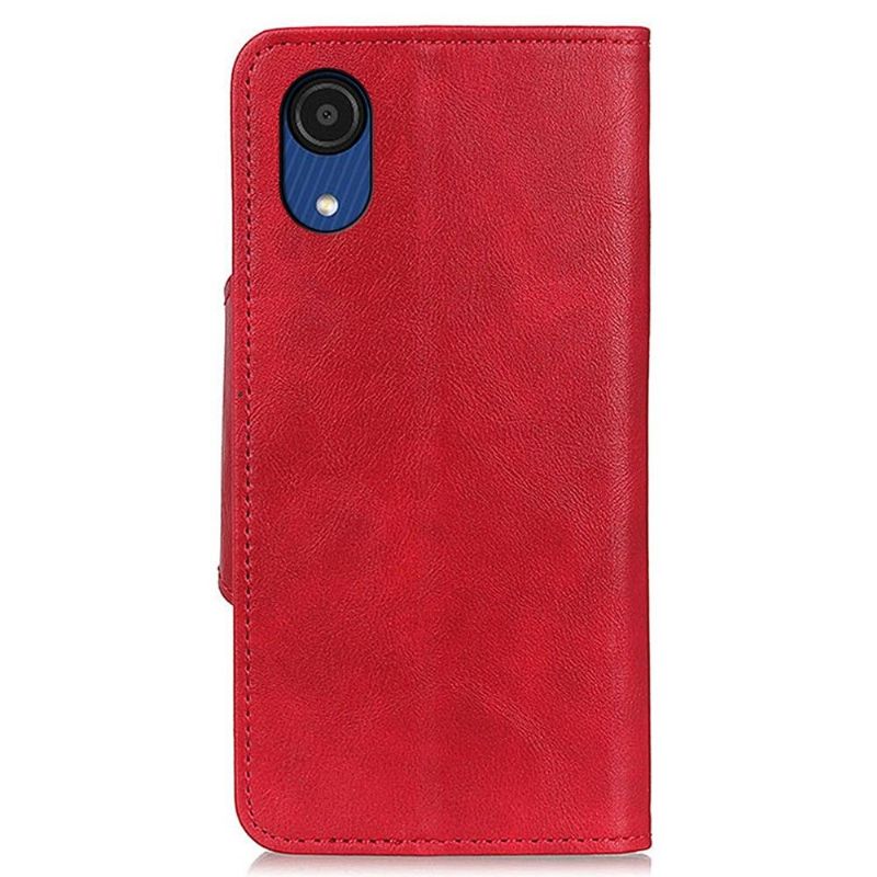 Kožené Pouzdro Na Samsung Galaxy A03 Core Full Protect Matná Umělá Kůže