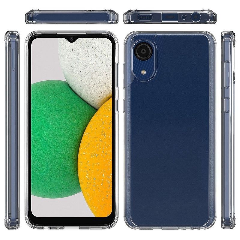 Kryt Na Samsung Galaxy A03 Core Ochranný Transparentní