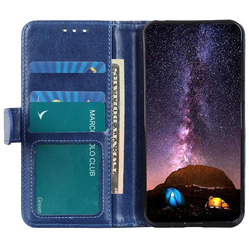 Pouzdra Na Samsung Galaxy A03 Core Flipové Pouzdro Funkce Folia Z Umělé Kůže