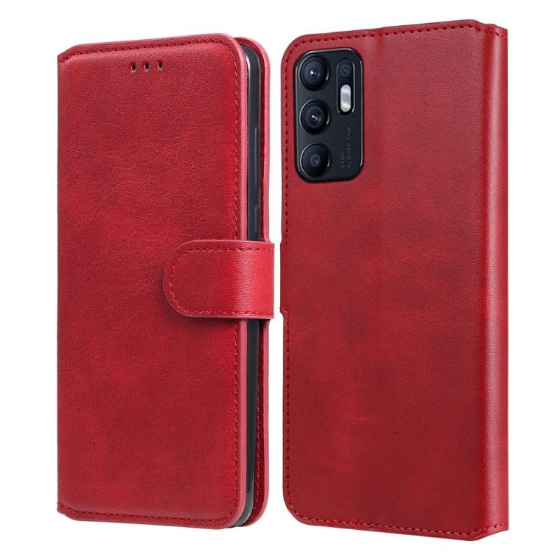 Flipové Pouzdro Na Oppo Reno 6 5G Louise Leather Effect