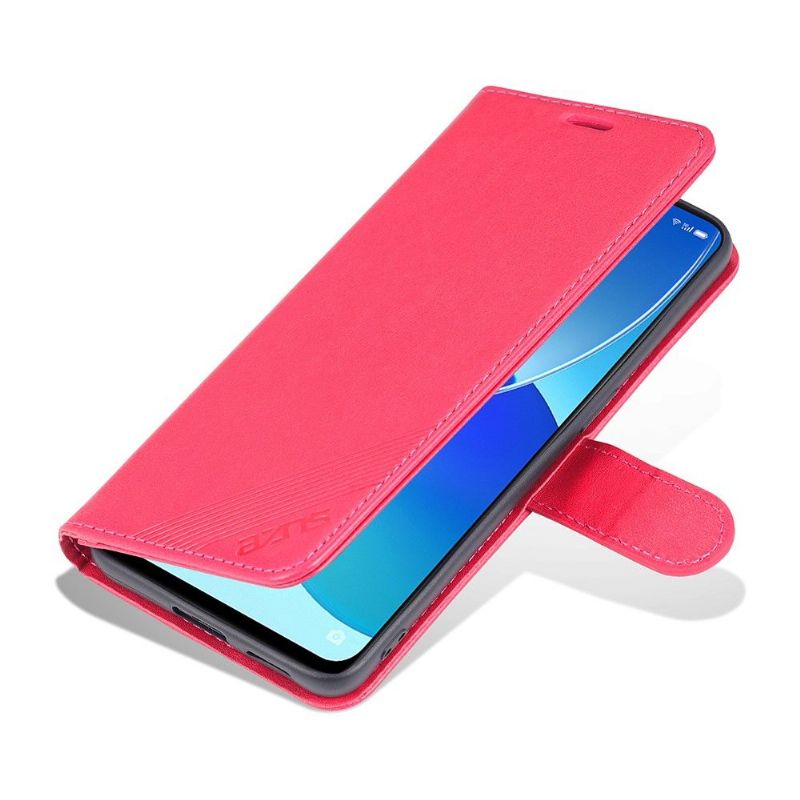 Flipové Pouzdro Na Oppo Reno 6 5G Umělá Kůže Azns